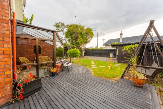Garden decking